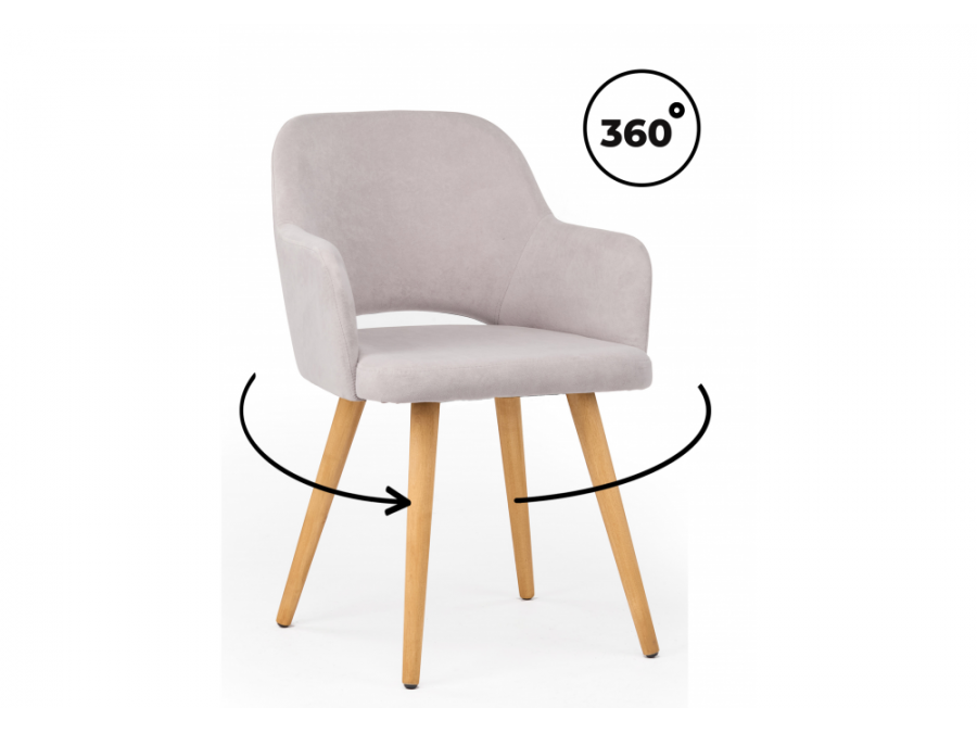 Эолин 360  светло-серый (glory 36) / светлое дерево