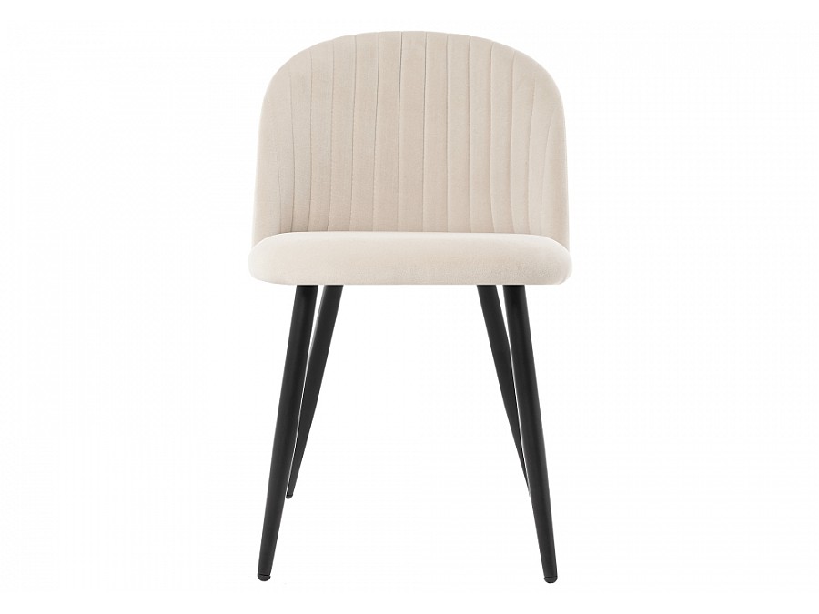 Стул на металлокаркасе Gabi 1 beige / black