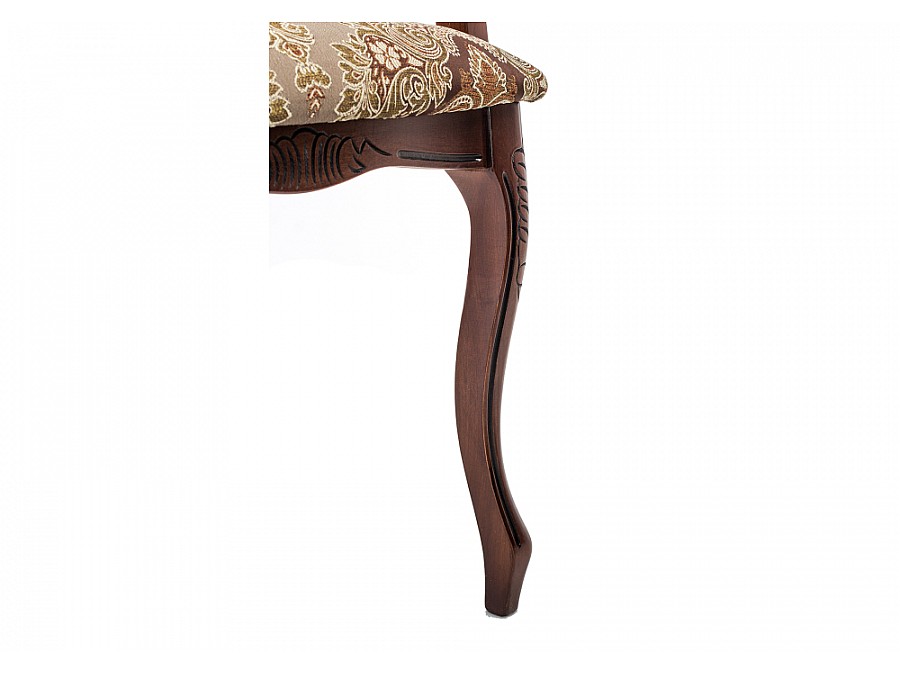 Стул деревянный Bronte вишня / патина