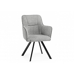 Стул на металлокаркасе Elis gray / dark gray / black