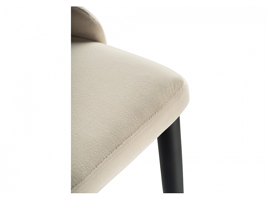 Стул на металлокаркасе Kora beige / black