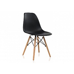 Стул деревянный Eames PC-015 black