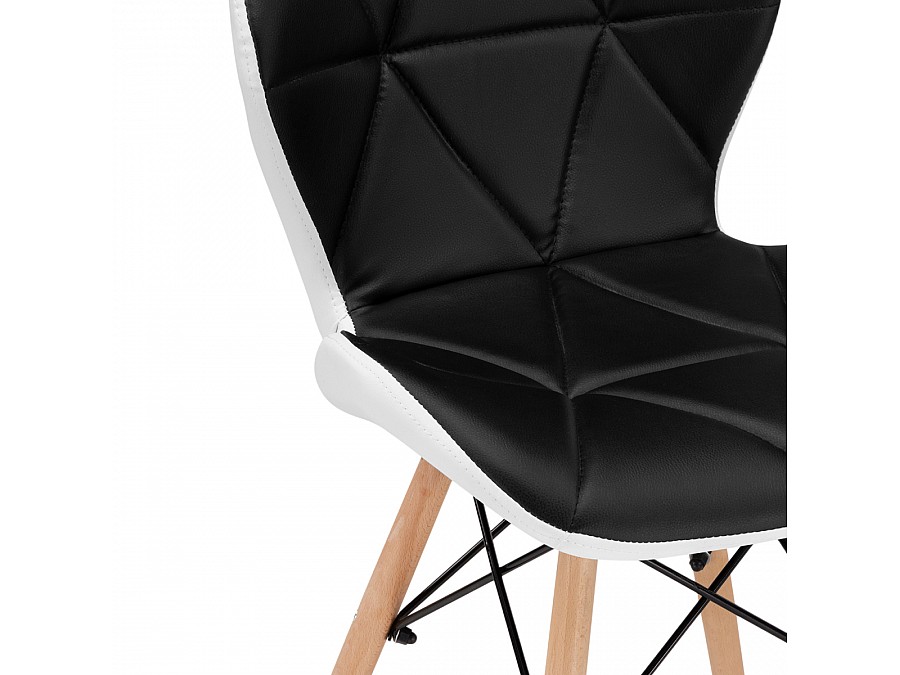 Стул деревянный PC-027 black / white