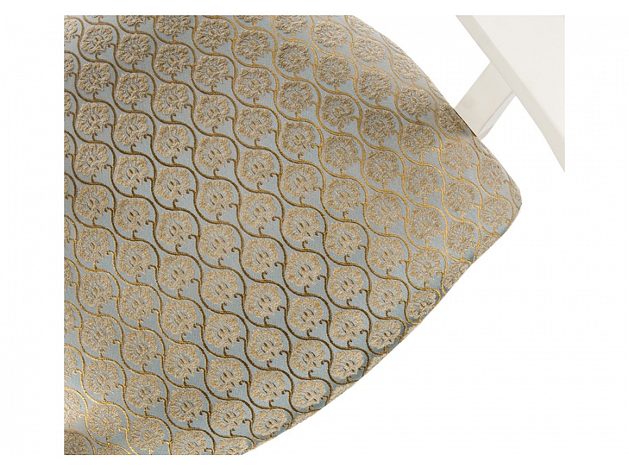 Стул деревянный Adriano 2 молочный / патина