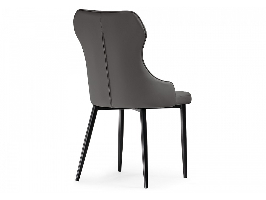 Стул на металлокаркасе Neli gray / black