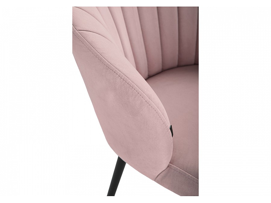 Стул на металлокаркасе Бэнбу velutto 37 / черный