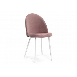 Стул на металлокаркасе Дагрун пыльно-розовый / белый
