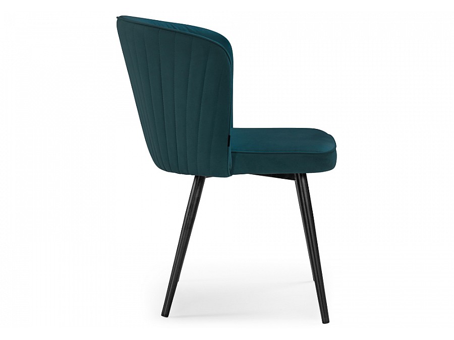 Стул на металлокаркасе Фрибур velutto 20 / черный