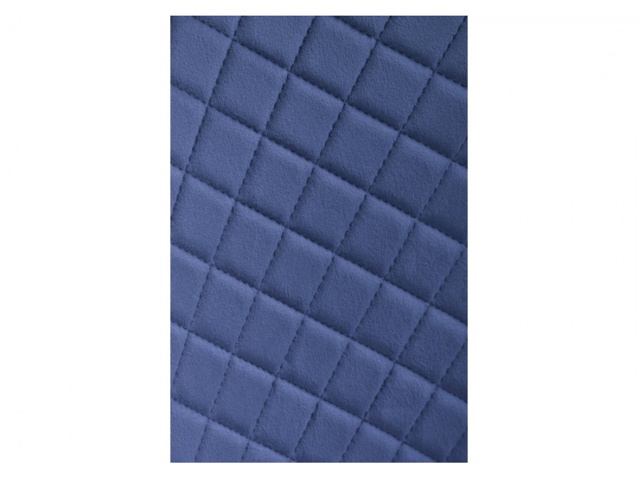 Стул на металлокаркасе Teo dark blue / black