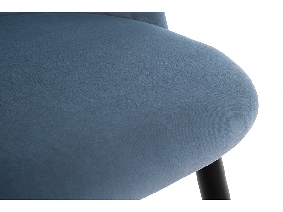 Стул на металлокаркасе Gabi blue / black