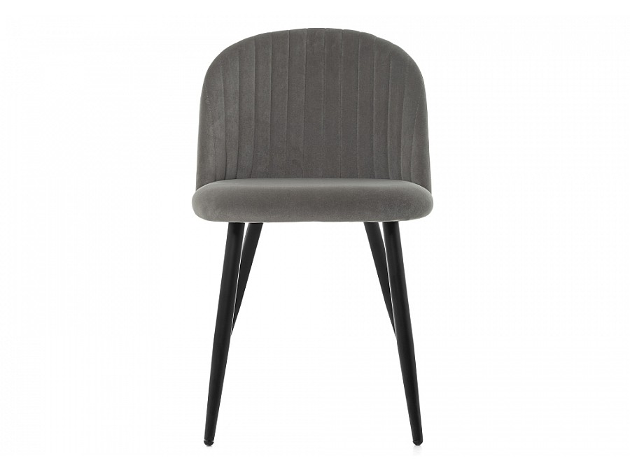 Стул на металлокаркасе Gabi 1 dark gray / black