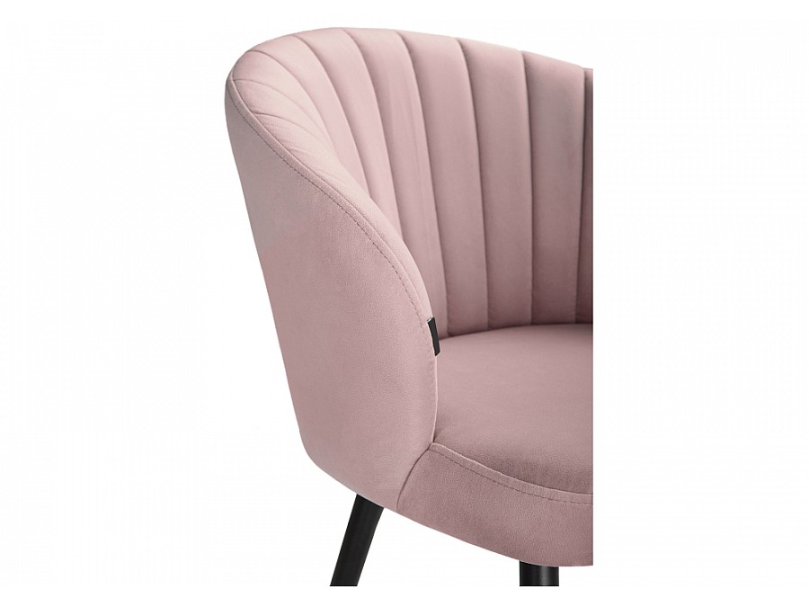 Стул на металлокаркасе Бэнбу velutto 37 / черный