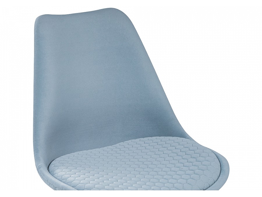 Стул деревянный Bonuss light blue / wood