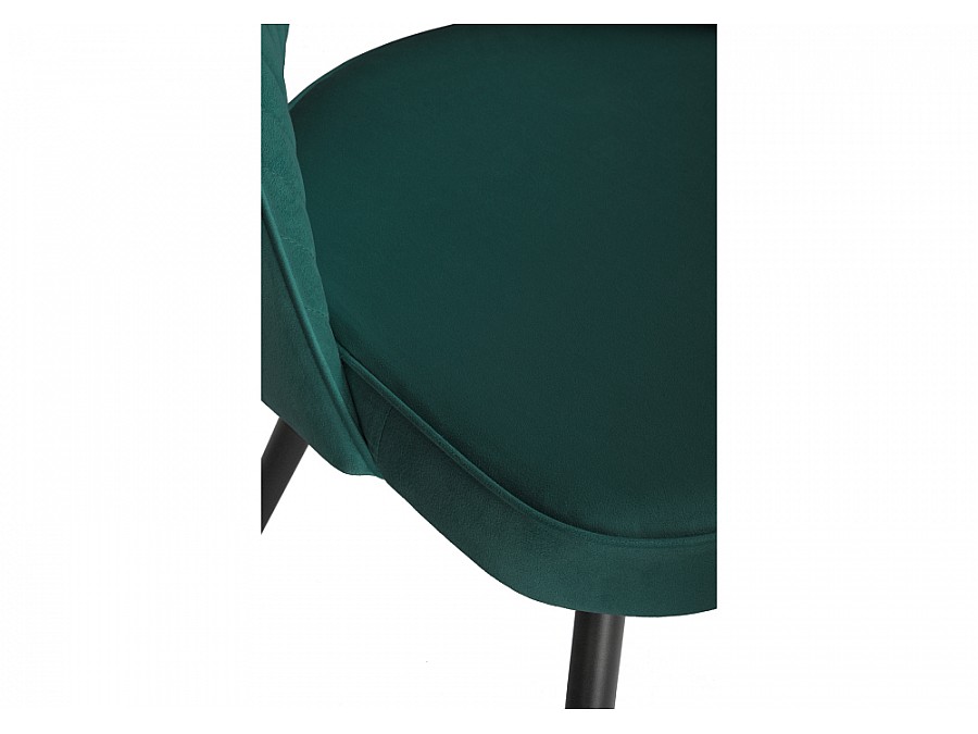 Стул на металлокаркасе Сандвикен черный / velutto 20