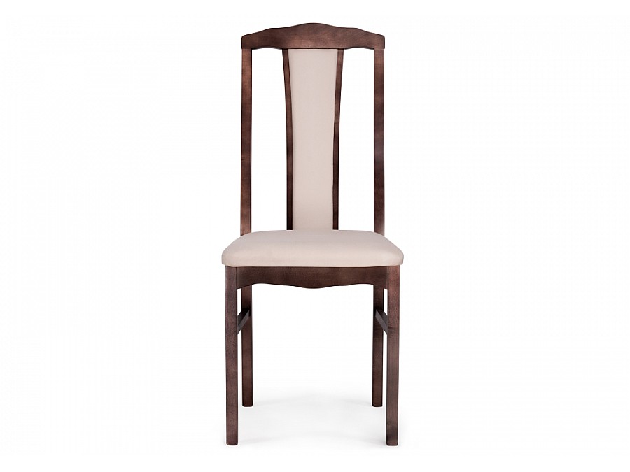 Стул деревянный Гроджин бежевый / орех