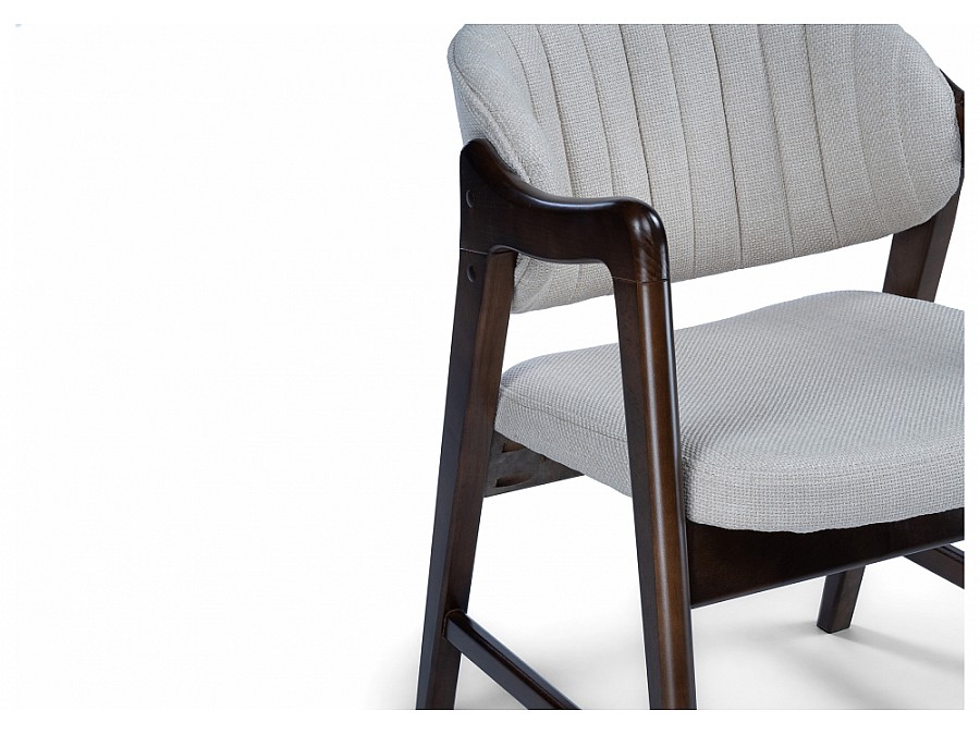 Никсон ткань мешковина 9199-2 / цвет орех