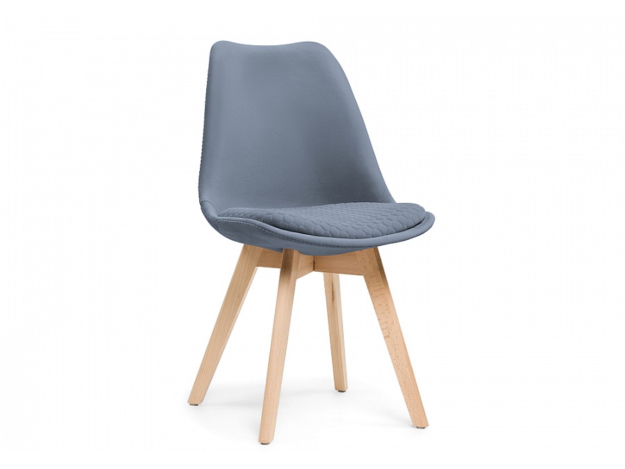 Стул деревянный Bonuss blue / wood