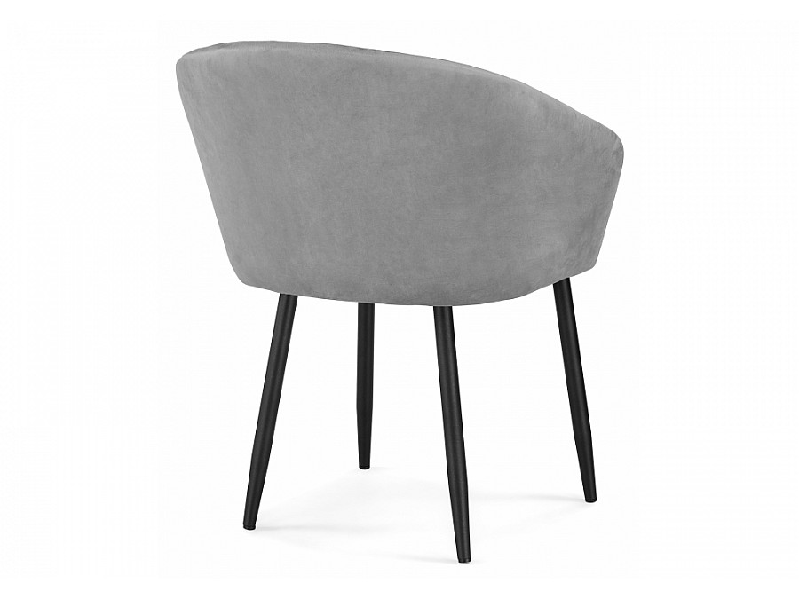 Стул на металлокаркасе Корсо темно-серое / черное