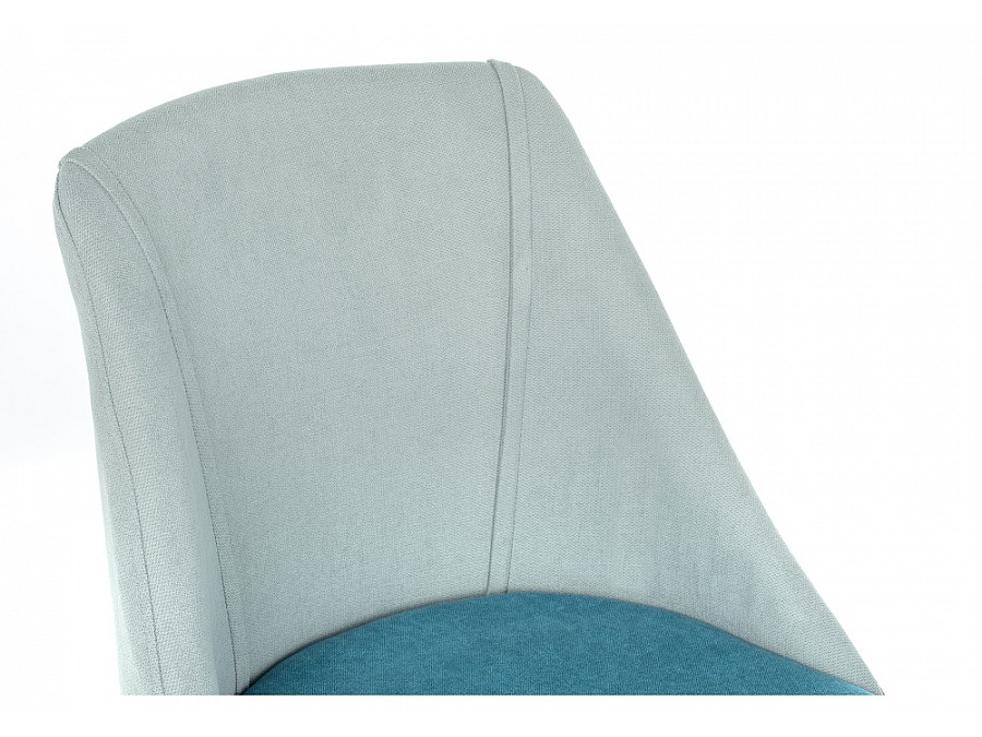 Стул на металлокаркасе Morgan голубой