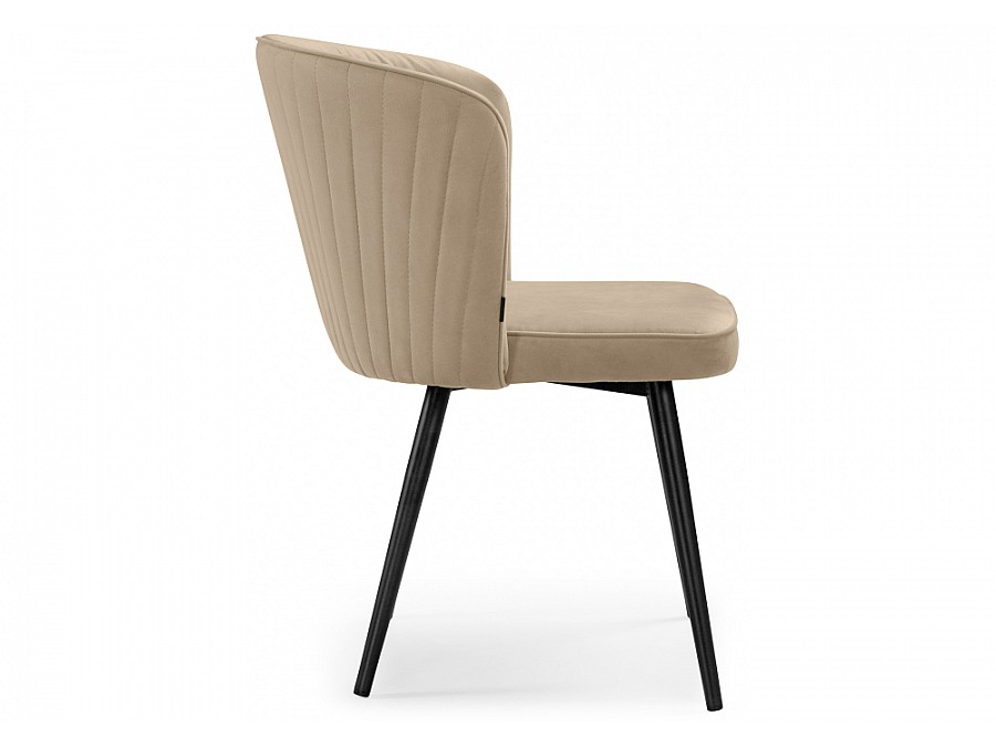 Стул на металлокаркасе Фрибур velutto 05 / черный