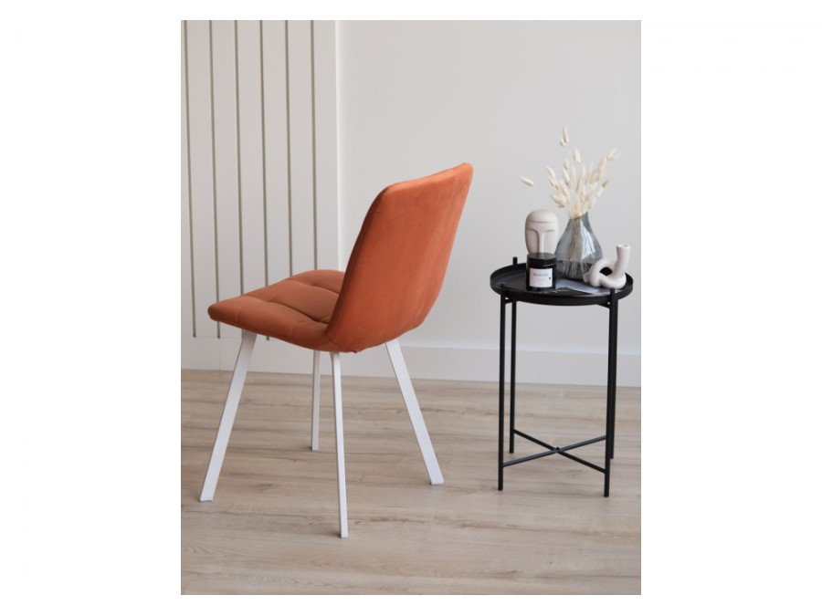 Чилли терракотовый / белый