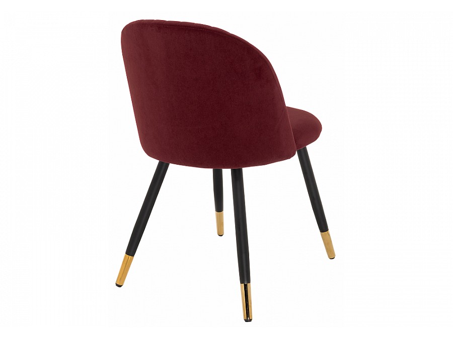 Стул на металлокаркасе Gabi бордовый