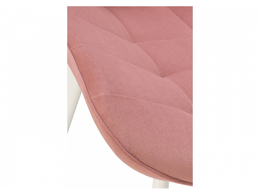 Стул на металлокаркасе Hagen pink / white