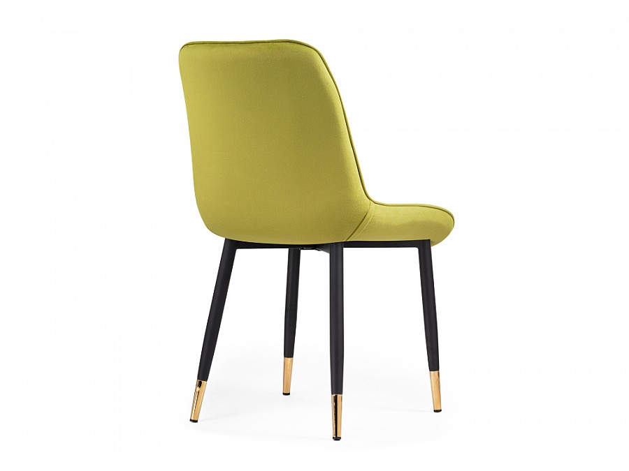 Стул на металлокаркасе Seda 1 khaki / gold / black