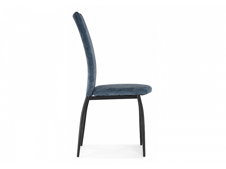 Стул на металлокаркасе Tod black / blue