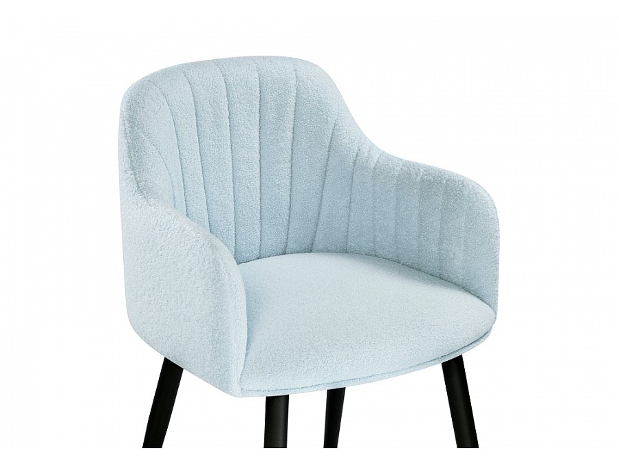 Стул на металлокаркасе Халли lamb 17 / черный