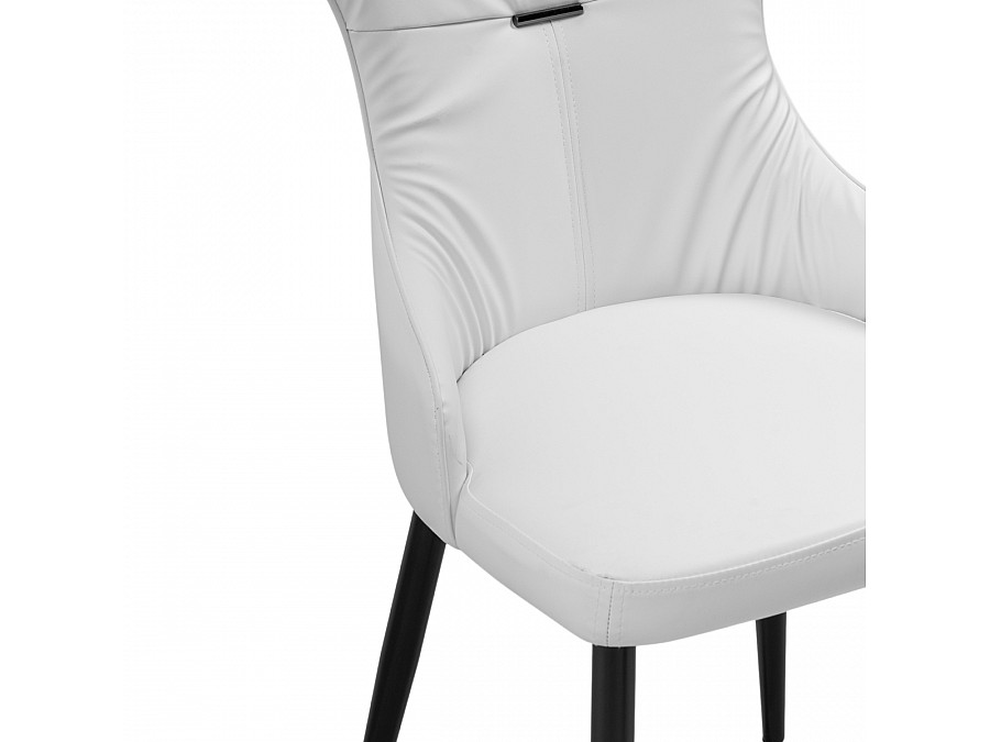 Стул на металлокаркасе Neli white / black