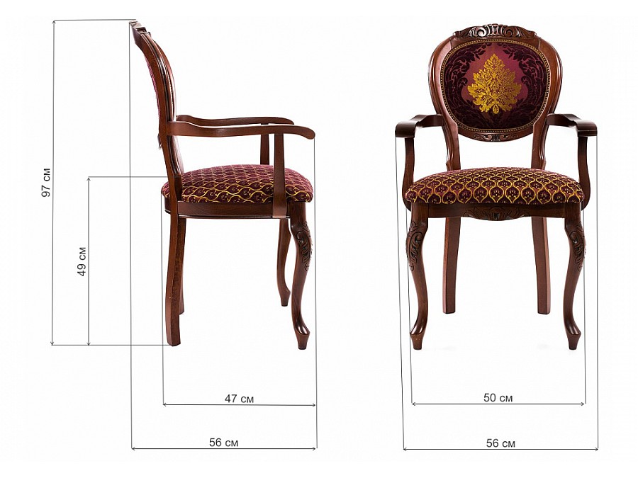 Adriano 2 вишня с патиной