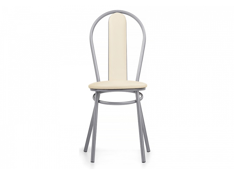 Стул на металлокаркасе Lamniel ваниль в крапинку / светлый мусс