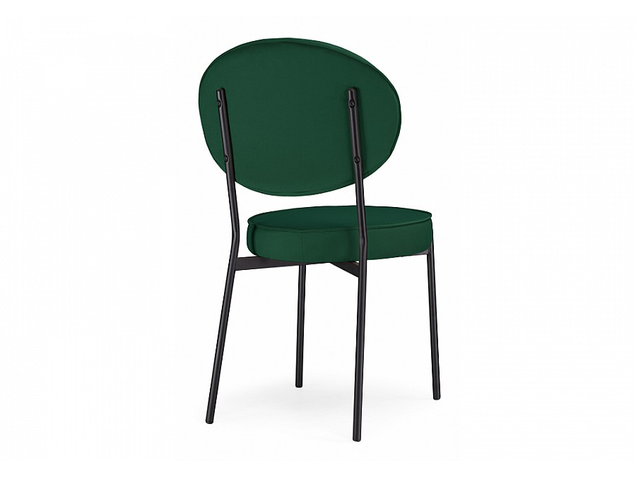 Стул на металлокаркасе Ройс зеленый / черный
