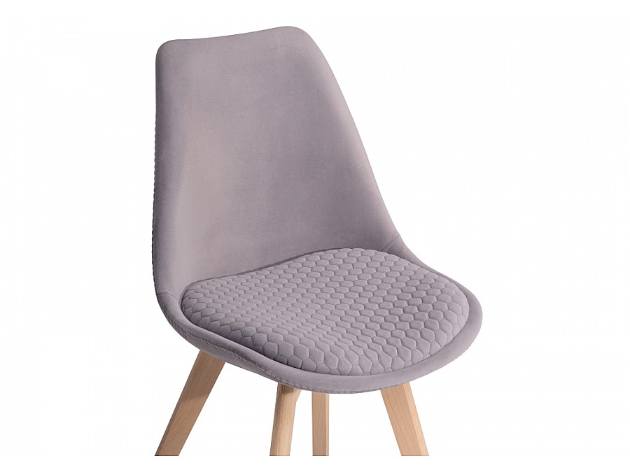 Стул деревянный Bonuss light gray / wood