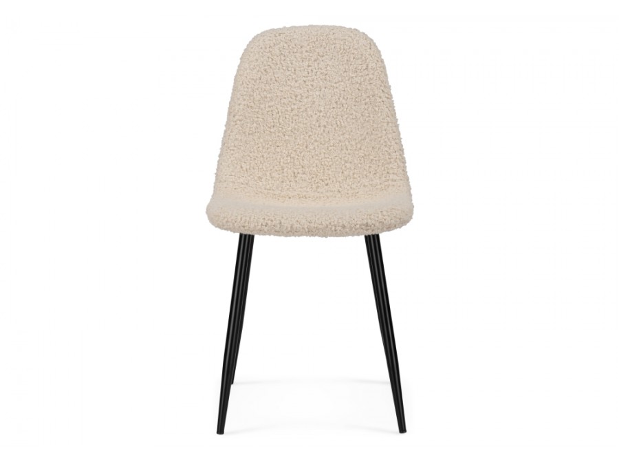 Стул на металлокаркасе Lilu white / black