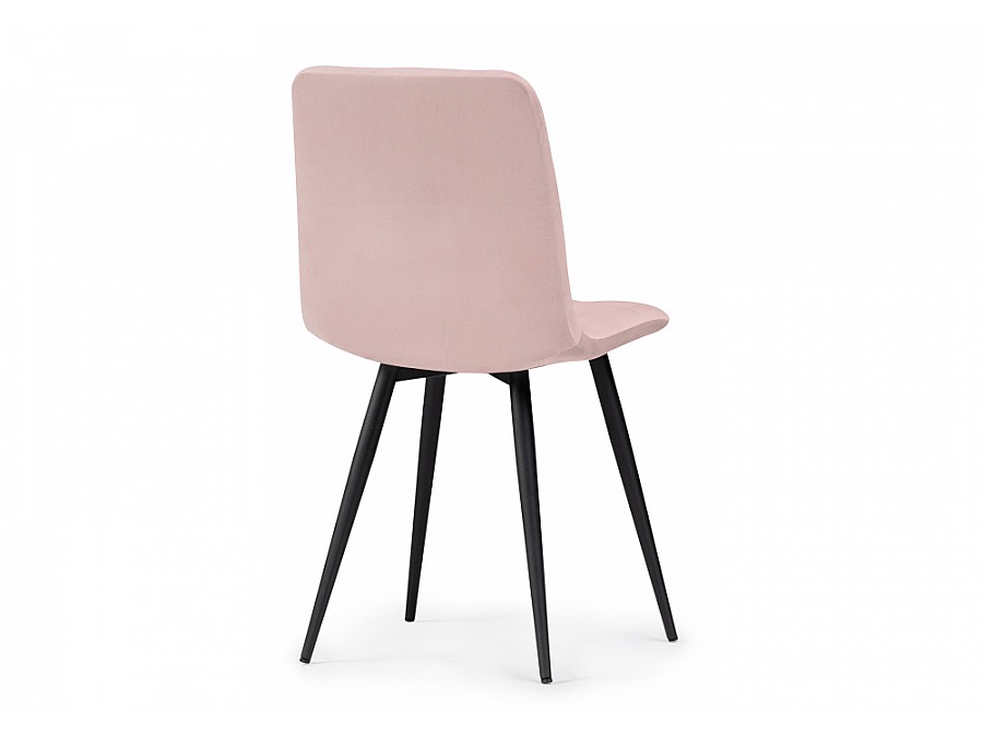 Стул на металлокаркасе Чилли К розовый 37 / черный