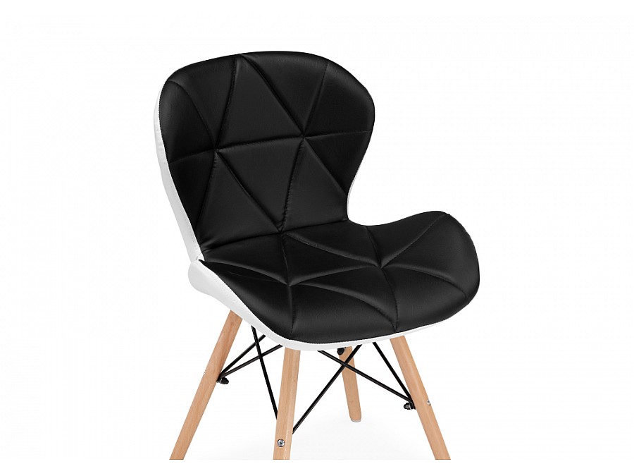 Стул деревянный PC-027 black / white