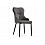 Стул на металлокаркасе Neli gray / black
