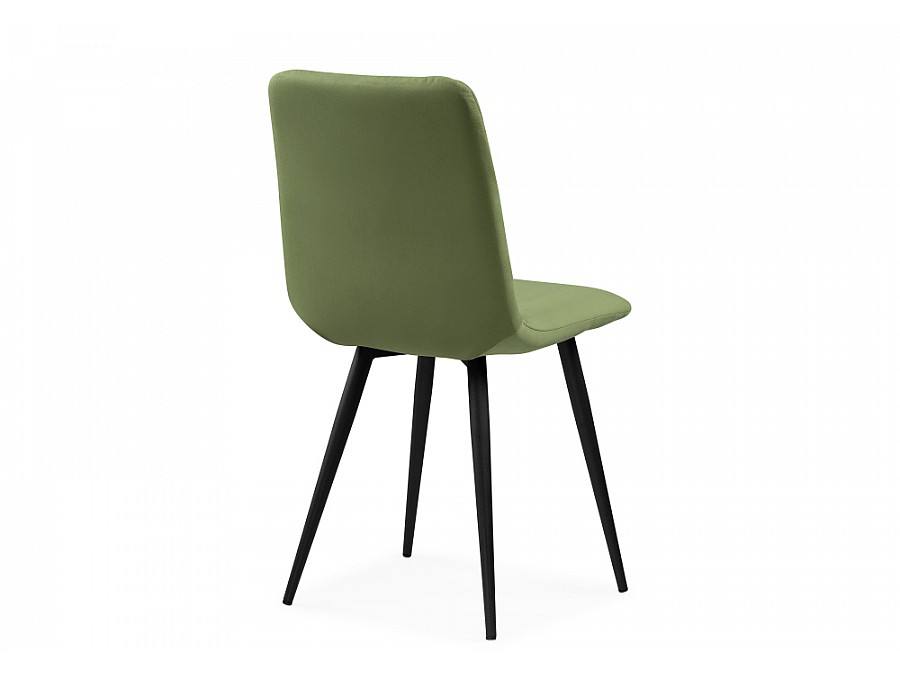 Стул на металлокаркасе Ральф зеленый / черный