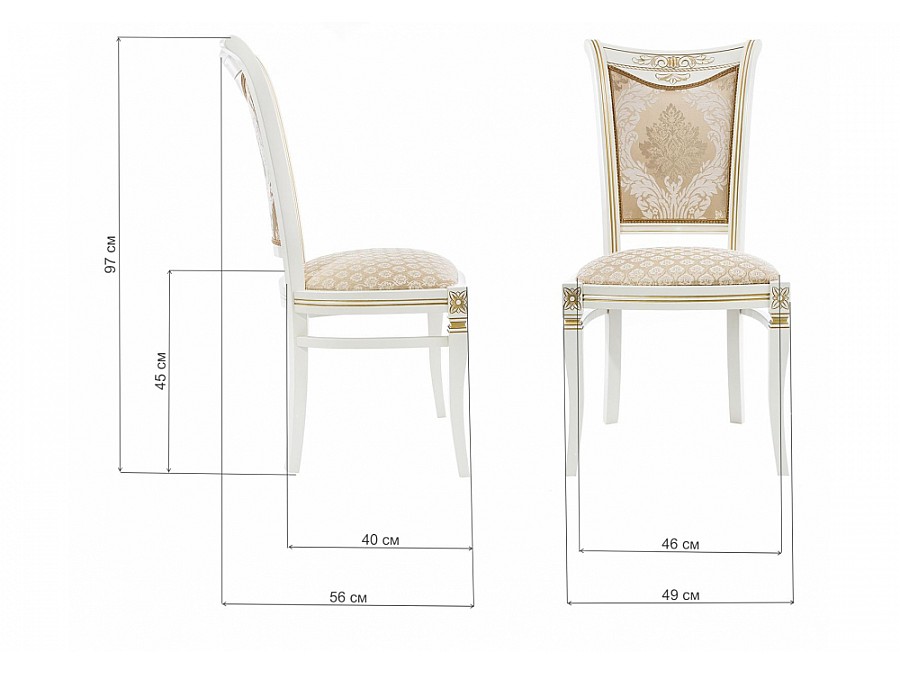 Mariano молочный с патиной