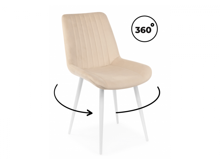 Седа 360 бежевый (zd 210) / белый np