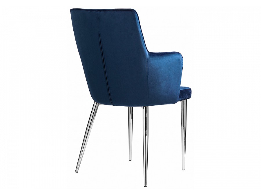Стул на металлокаркасе Benza dark blue