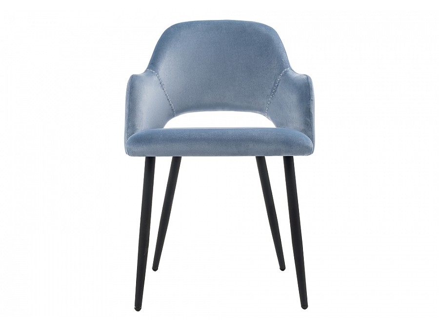 Стул на металлокаркасе Konor синий