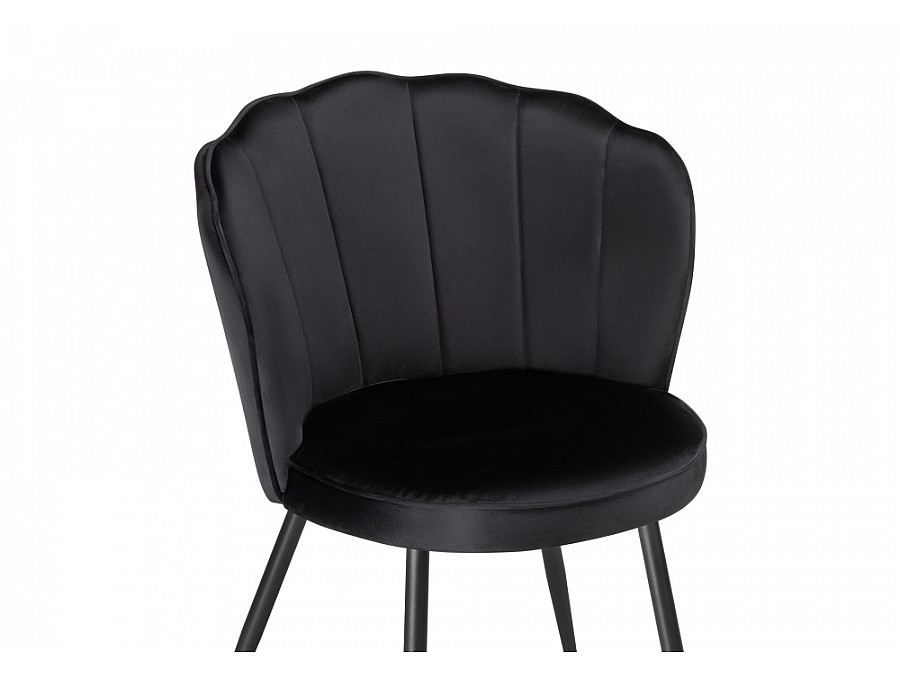 Стул на металлокаркасе Coral black