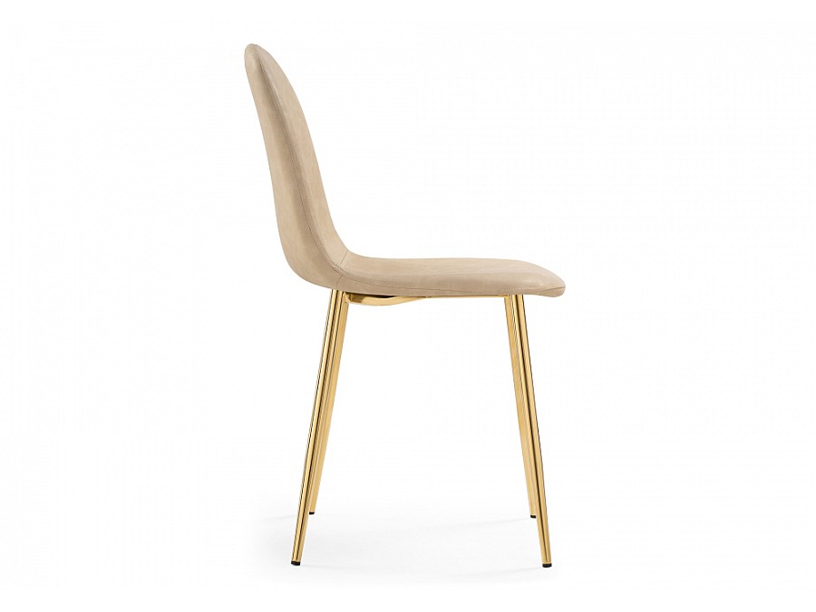 Стул на металлокаркасе Lilu 1 yellow / gold