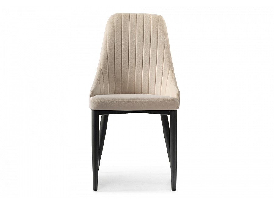 Стул на металлокаркасе Kora beige / black