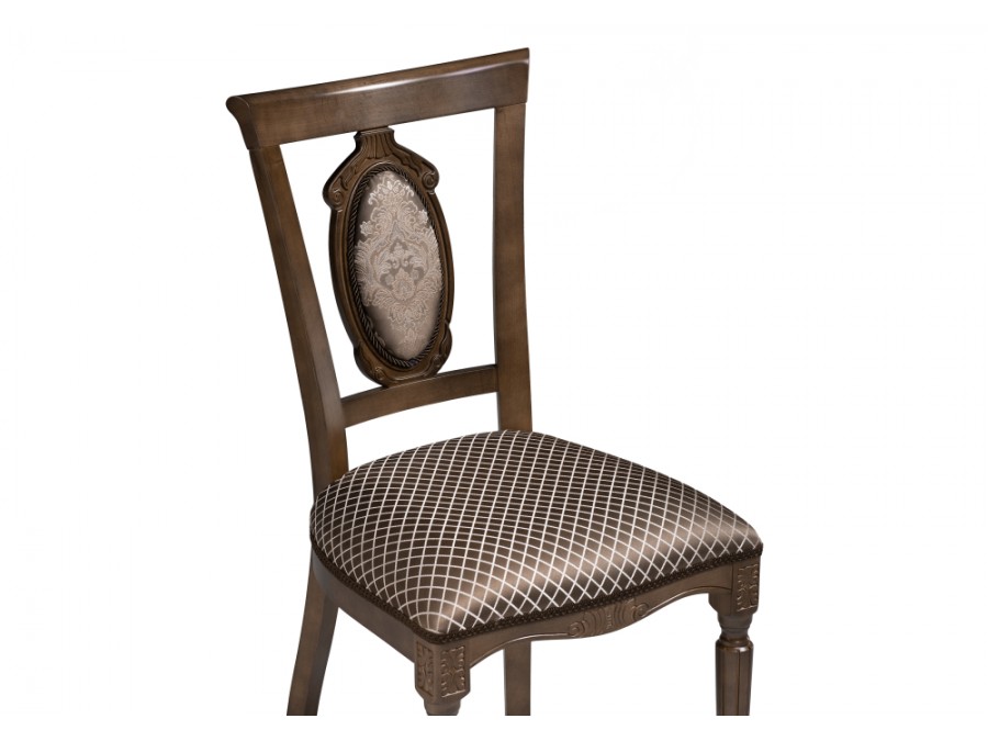 Стул деревянный Лино орех / ромб