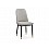 Стул на металлокаркасе Flor light gray / black