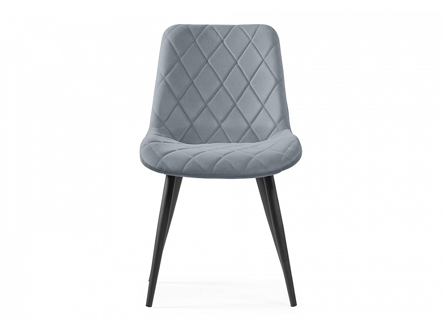 Стул на металлокаркасе Fox black / gray